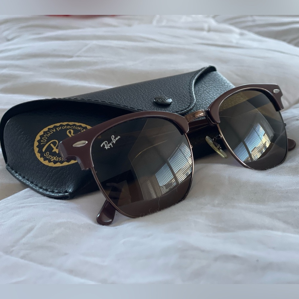 Ray-Ban RB3016 Clubmaster Maroon